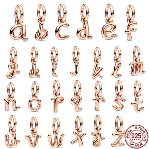 RoseAlphabet 2 Charms - Stellarsilvra