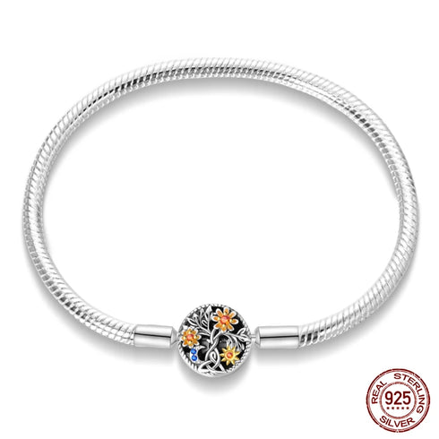 Floral Love Bileklik - Stellarsilvra